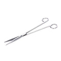 Aquarium Live Plant Maintenance Landscaping Cleaning Tools Aquascapin Kit(straight scissors 25cm) - color: C