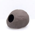 Saim Aquarium Decorations Clay Hiding Breeding Cave Fish Tank Ornaments for Baby Betta Fish Amano Shrimp Cichlid Bonsai to Play, Hide and Rest (Small) - size: Small