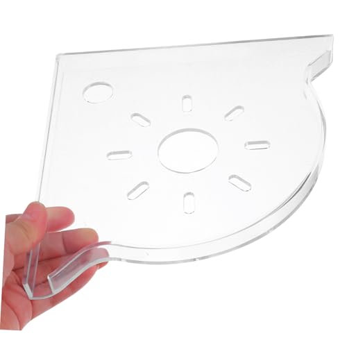Totority Aquarium Corner Rack Fish Tank Corner Organizer Storage Shelf for Supplies - color: White