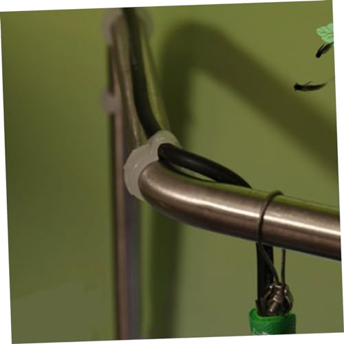 POPETPOP Led Hooks Wire Holder for Rope Light Clips Wire Light Stand Cable Fixing Clamp