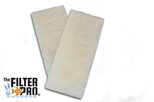 Cut Replacement Compact Skimmer Mat - Beige Coarse Filter Media to Fit Popular Brands, Made in USA (6" x 15" x 1.25" Thick 2 Pack - 3 Sets) - size: 6" x 15" x 1.25" 2 Pack - 3 Sets