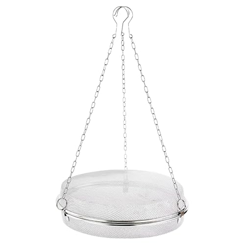 Drying Rack Fish Mesh - Stainless Steel Flexible Drying Net, Fly Proof Round Fish Mesh Dry Net | Healthy Herb Storage Rack, Convenient Basket Dryer Nets for Fruits, Vegetables, Herbs, Fishs, Meats - color: L