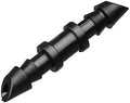 Drip Irrigation Coupling Fittings-110 Pieces Couplers for 1/4” Tubing,Barbed Connectors for Drip or Sprinkler Systems - size: 110P-Coupling Fittings