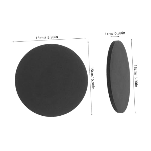 Mipcase Non Slip Cushion Pad for Micro Landscape Bottles Vibration Reduction Easy Cleaning Stabilizing Aquarium Base - size: 15.00X15.00X1.00CM