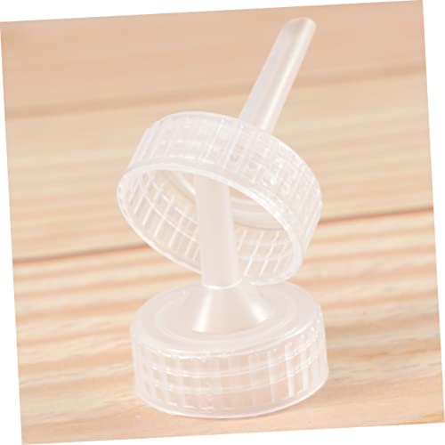 BESPORTBLE 25pcs Shrimp Incubator Caps Practical Hatching Bottle Caps for Fish Tank Easy to Use Shrimp Breeding Tools Fits Standard Beverage Bottles Plastic Material