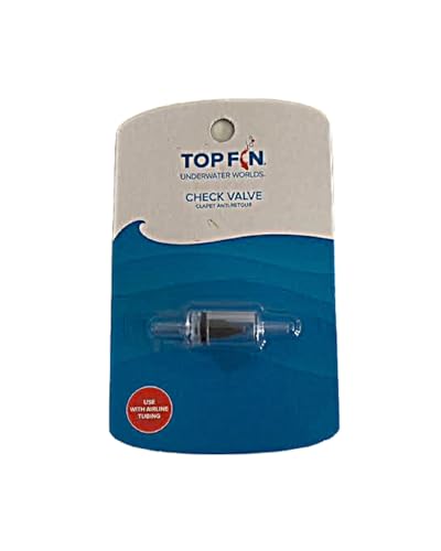 Top Fin Aquarium Check Valve. Keeps Water from Siphoning When Pump is Off.