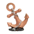 Aquarium Decor,Resin Ship Anchor Ornament Decoration for Aquarium Fish Tank GS06107 - style: Ship Anchor GS06107