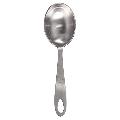 Lindy's MPC4 4-Piece Stainless Steel Measuring Scoop Set,Silver, 9 inches long
