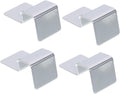 Fish Tank Bracket Support Frame, Stainless Steel Clip Holder for Aquariums, Glass Cover Support for Frameless Fish Tanks, 4 Pack