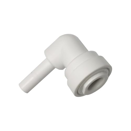 10-Piece 1/4" Stem to 5/16" Quick Connect Adapters - Elbow RO Water Filter Fittings for Reverse Osmosis System - style: elbow stem 1/4 to 5/16" o.d.