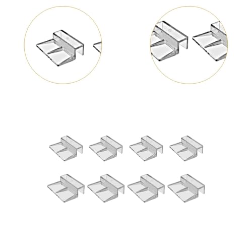 8 Pieces Fish Tank Lid Holder Covers Bracket Aquarium Lid Clips