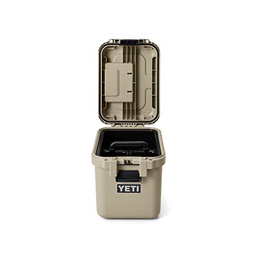 YETI LoadOut GoBox Collection, Divided Waterproof Cargo Case, Dry Box, Camera Case, Fishing Tackle Box - color: Tan, size: GoBox 15