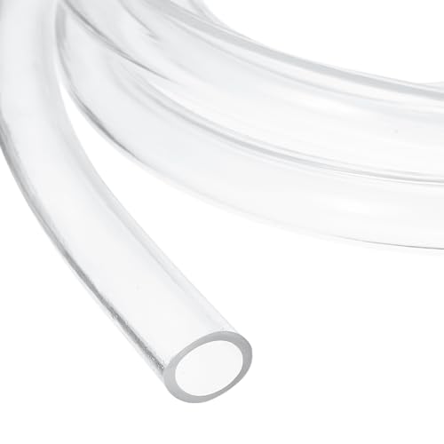 uxcell Clear PVC Tubing, 15mm ID x 18mm OD - 8.5ft PVC Tube Lightweight Vinyl Hose, Transparent Flexible Plastic Water Tubing for Air Oil Water Transfer Aquarium Irrigation - size: 15mm ID x 18mm OD