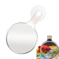 Aquarium Magnifier, Acrylic Fish Tank Viewer, Small Animal Magnifying Lens with Suction Cup, Hands-Free Underwater Viewing for Fish, Corals and Aquarium Photography