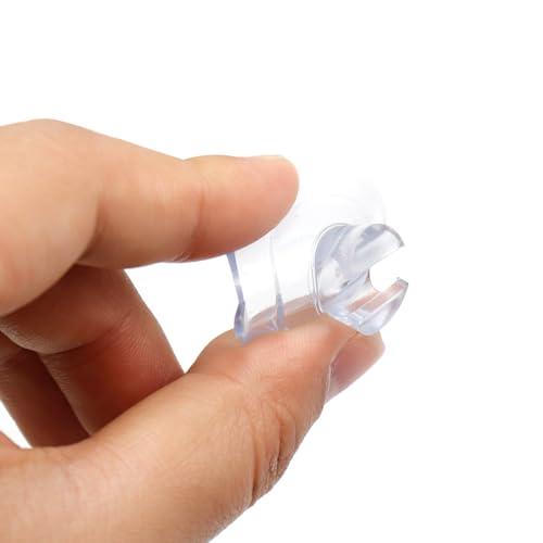 50Pcs Adhesive Suction Cups Fish Tank Wire Sucker Pad Wall Hanging Bulk Lights String Holder Rope Glass Suction Cup Clip