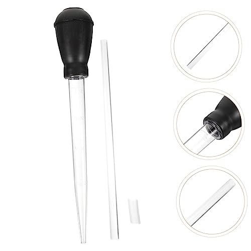 balacoo 3sets Professional Fish Tank Manual Aquarium Siphon for Easy Waste Removal Dropper for Washing No Power Required for Tanks