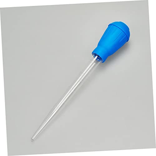 Yardwe 3pcs Aquarium Clean Pipette Water Changer Scale Practical Fish Tank Cleaner for Removing Debris and Waste Convenient for Freshwater and Tanks - color: Blue, size: 46x5cm