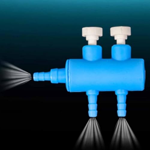 Aquarium Air Control Valve, Practical Air Pump Connector, Fish Tank Accessory, Multi-Port, 2 Way - size: 2 Way