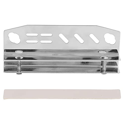ZJchao Aquarium Plant Holder, Fish Box Accessory Organizer Saltwater Aquarium Accessories Aquascaping Tools Stainless Steel Grass Tool Rack for Tweezers Scissors Storage Rack, 5.9x2.4in