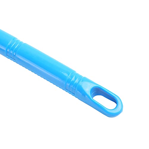 Tnfeeon Aquarium Scraper Double Sided Sponge Brush Cleaner Long Handle Fish Scrubber Sponge Scrubber Cleaner for Glass Aquariums and Home Kitchen 15.7 inches(Blue)