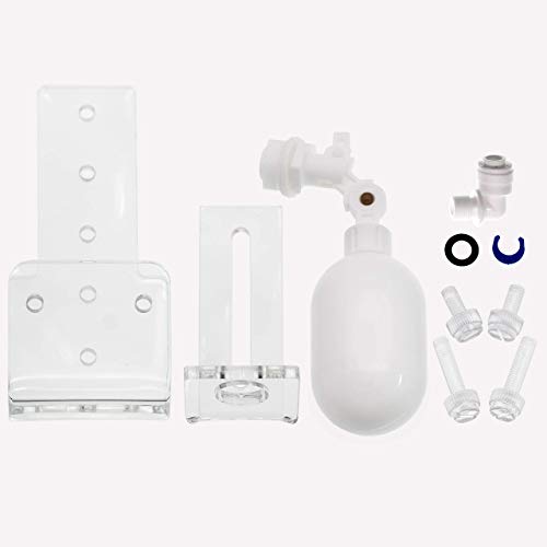 ZAOJIAO Auto-top-Off ATO Solution Auto Water Filler Adjustable Float Valve Mounting for Aquarium Sump - color: Ato System(acrylic Bracket)