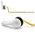 Qualihome Toilet Handle Replacement (White, Side Mount) - color: White