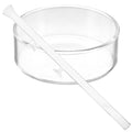 Yardwe Shrimp Feeder Tube and Feeding Dish for Aquarium Fish Tank, Glass 40cm, Aquarium Feeder Tool for Shrimp and Fish Feeding Supplies