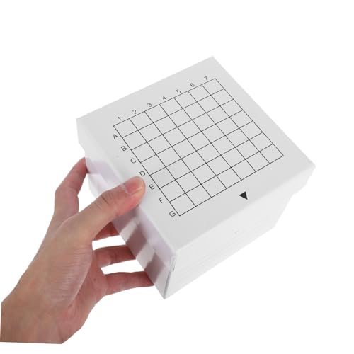 Test Tube Bottle Holder Lab Freezer Bin for Sampling Tube Holder Storage Box Leak Prevention