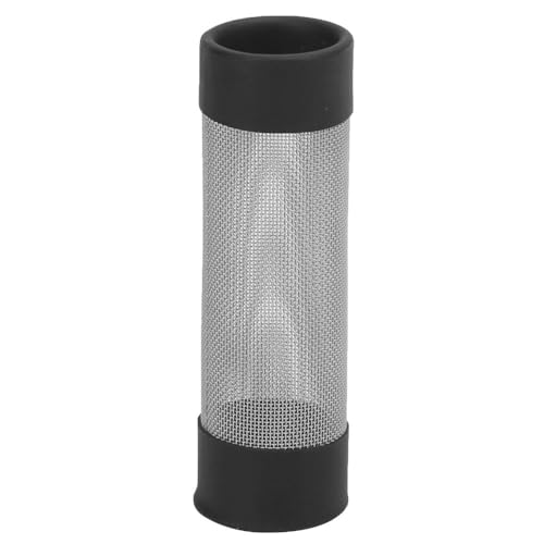 Internal Diameter Stainless Steel Pre Tube Filter Cover Mesh Net Fish Intake Strainer Shrimp Tank Aquarium Accessory(L) - size: Large