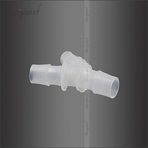 plastic 5/8" Y shape 3 way barbed connector for air hose, water pipe pp polypropylene barb fitting. (Pack of 4 pcs) - style: 4pcs, 5/8" O.D.