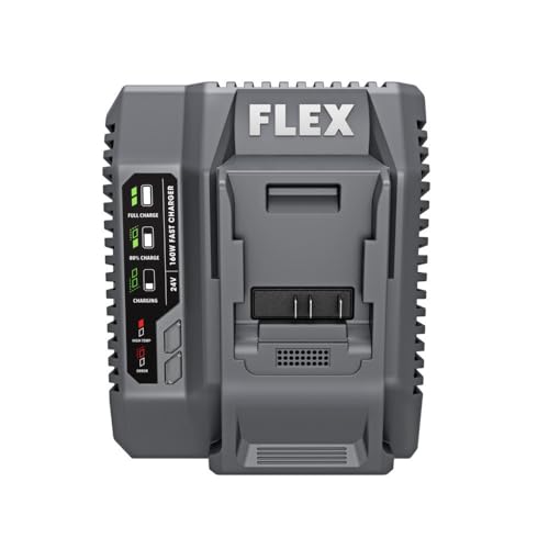FLEX 24V Lithium-Ion Starter Kit with 5.0Ah Lithium Battery and 160W Fast Charger - FX0411-1C - style: Lithium-Ion Starter Kit (5.0Ah + 160W)