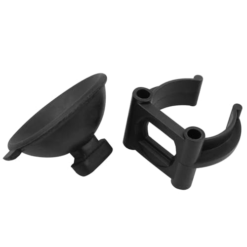 Aquarium Suction Cups Heater Suction Cup with Clamp for Aquarium Heaters Piping Hoses Plant Fish Tanks 12PCS