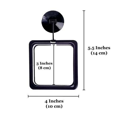 SunGrow Fish Food Feeding Ring, Stop Water Turbulence from Washing Food & Floating Plants into Filtration System, Suitable for Flakes & Floating Fish Pellets (3 Pieces) - size: 3 Pieces