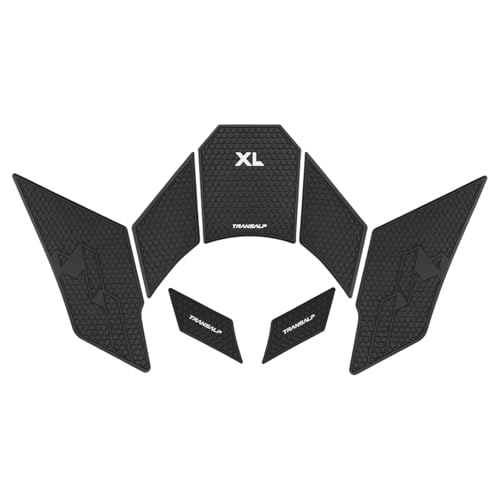 for XL750 Transalp XL-750 Transalp xl750 transalp 2026 2025 2024 2023 Tank Grip Motorcycle Fuel Tank Decals Fuel Tank Protection Pads self-Adhesive Fish Bone Stickers Rubber Fuel Tank Stickers