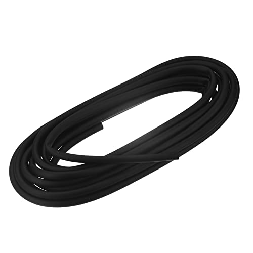 uxcell Aquarium Airline Tubing Hose 5/32" ID 15/64" OD 1Pcs 13.12 Ft Silicone Flexible Airline Tubing for Fish Tank, Terrariums, and Hydroponics, Black - color: Black