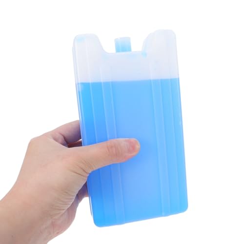 Abaodam 4pcs Ice Box for Air Cooler Fan 400ml Pre-Filled Safe Ice Packs - Reusable Cold Cooling Packs for Camping Lunch Box Conditioner Food Preservation Shipping Beach School Bag