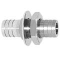 Beduan 1/2" Hose Barb Thru-Bulk Bulkhead Straight Hex Union Stainless Steel Fitting - size: 1/2" Hose Barb, style: Pack of 1