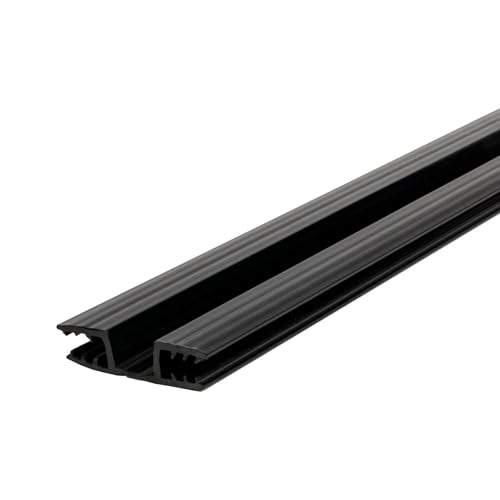 Outwater 36 Inch Black Aquarium & Terrarium Lid Hinge – 1 Pack – Replacement Canopy Hinge for 1/4" Glass or Acrylic Fish Tank Lids - color: Black, size: 36 Inches - Single