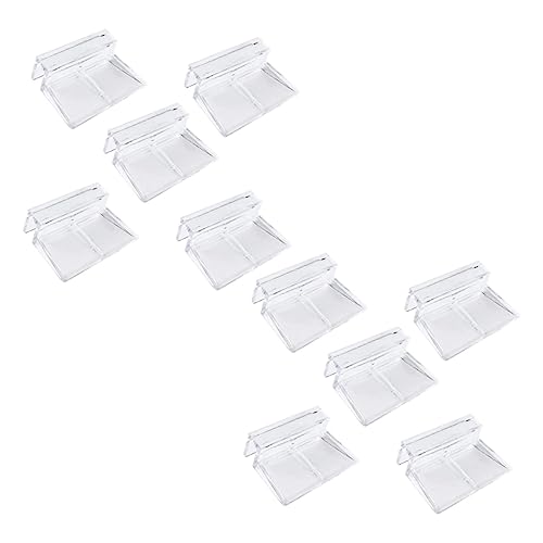 Aquarium Cover Support Bracket Transparent Acrylic Holder for Fish Tank Lid Easy Installation for Tanks Safe Secure Fish Tank Supplies