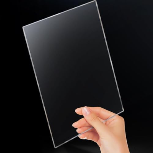 Tank Cover Tank Lid Transparent for Aquariums Without Center Aquarium Top Cover with Feed Holes, 280x150x4mm - color: 280x150x4mm
