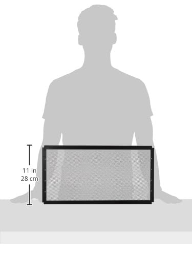 Zilla Reptile Terrarium Covers Fresh Air Screen, 20x10-inch (Pack of 2) - size: 20" x 10" (Pack of 2)
