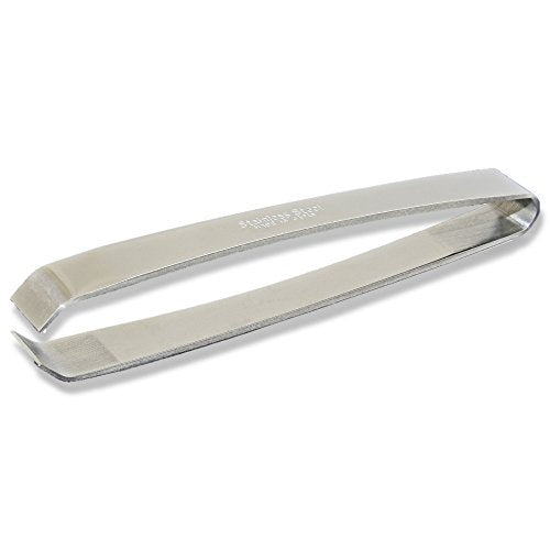 [MADE IN JAPAN] Kwizing Fish Bone Tweezers by RCI GLOBAL - Non-Slip, Precision Grip - Debone Salmon, Bass, Catfish - Stainless Steel Handmade Japanese Craftsmanship (4 3/4") - size: 4 3/4" - 1 pack
