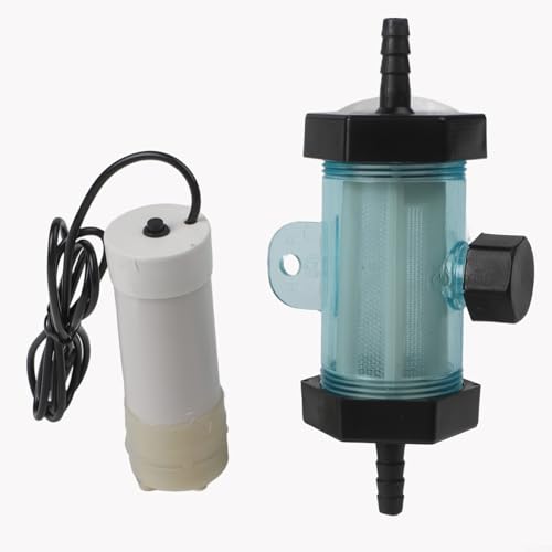 FABULETTA Electric Cleaner, USB Siphon Pump for Aquarium Fish Tank Cleaning, Quick Water Change Tool for Freshwater and Seawater Environments(1 Meter) - size: 1 Meter