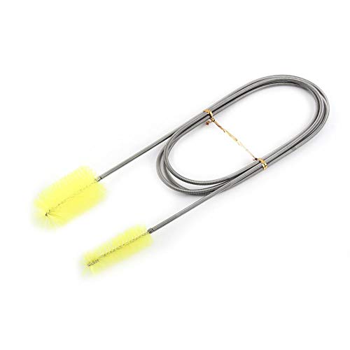 Aquarium Filter Cleaning Brush 61 Inch Long Flexible Nylon Fish Tank Tube Cleaner for Air Pump Pipe Accessories Debris Removal