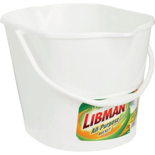 Libman 3 Gal. White All-Purpose Dual Spout Bucket - 1 Each