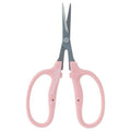 Chikamasa B-500SRFP Curved Scissors with Fluorine Coating, Pink - color: Pink