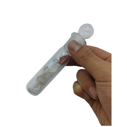 Aquarium Planarian Catcher, 2-Pack， Glass Worm Scoop， Suitable for Shrimp Tanks, Sakura Shrimp, and Dwarf Shrimp， 3-Hole Design， for Aquariums