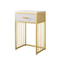 Sweeper Robot Storage Cabinet Sweeper Marble Shelves Above Living Room Fish Tank Shelf Sofa Side Table Storage Cabinet Sweeper Organizer(50x40x83cm) - size: 50x40x83cm