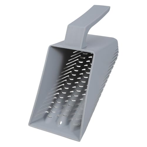 Aquarium Sand Shovel Gravel Strainer Substrate with Ergonomic Handle Sifter for Fish Tank Garden Scooper