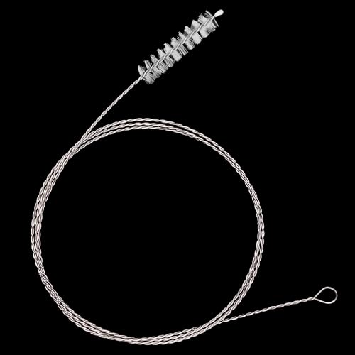 Flexible Drain Brush-Extra Long Nylon Cleaner for Cleaning Plumbing Sink Fridge Skinny Pipe Air Tube Hose Dredging Tool 143cm/56 inch (1 PCS) - color: 1 Pcs